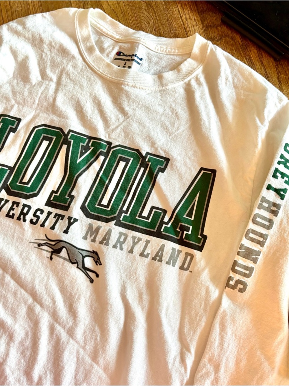Loyola University, Maryland Greyhounds long sleeved t-shirt